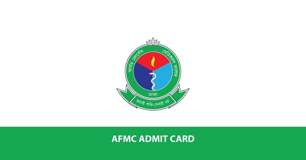 AFMC Admit Card Download