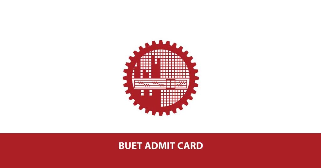 BUET Admit Card