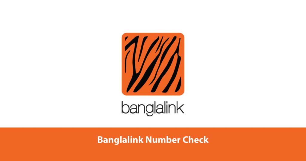 Banglalink Number Check